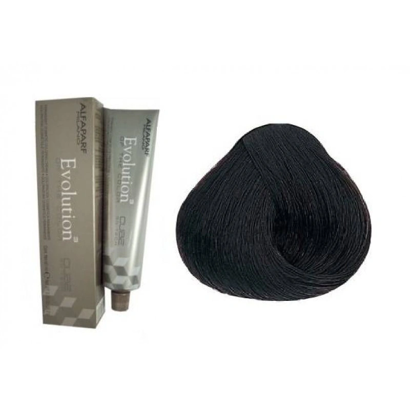 Alfaparf Evolution of the Color CUBE hajfesték - 4.32 60ml Medium Golden Violet Brown képe 1